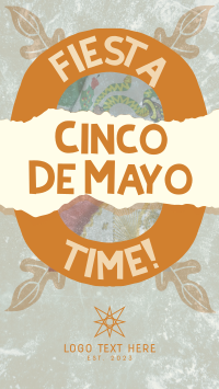 Rustic Cinco De Mayo Facebook Story