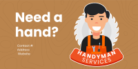 Handyman Services Twitter Post