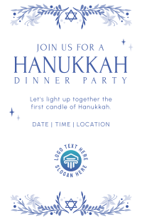 Celebrating Hanukkah Invitation