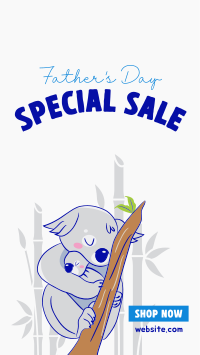 Father's Day Koala Sale Instagram Story