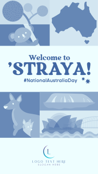 Modern Australia Day  Facebook Story Design