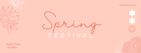 Spring Festival Facebook Cover