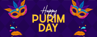 Purim Day Event Facebook Cover