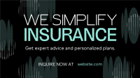 Abstract Simple Insurance Video