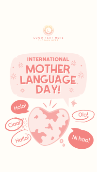 World Mother Language Facebook Story