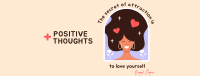 Positive Thoughts Facebook Cover