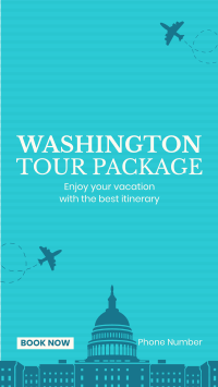 Washington Travel Package Instagram Story