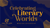 Book Literary Day Facebook Event Cover