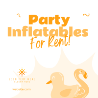 Party Inflatables Rentals Instagram Post