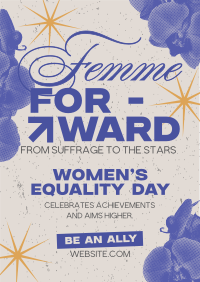 Femme Equality Greeting Flyer