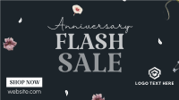 Anniversary Flash Sale Facebook Event Cover