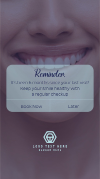 Dental Self-Care Reminder TikTok Video