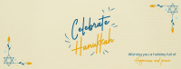 Hanukkah Holiday Facebook Cover