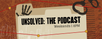 True Crime Podcast Facebook Cover Design