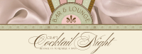 Art Deco Bar and Lounge Facebook Cover Image Preview