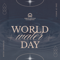 World Water Day Greeting Instagram Post