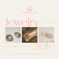 Luxurious Jewelry Sale Instagram Post