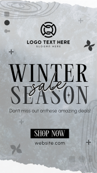 Cold Winter Sale Instagram Reel Design