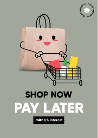 Cute Shopping Bag Flyer