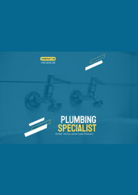 Plumbing Specialist Flyer