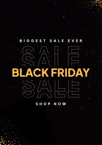 Black Friday Sale Flyer Design