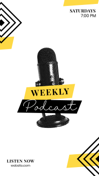 Weekly Podcast Facebook Story