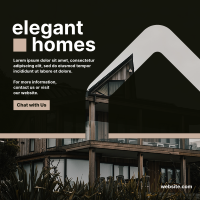 Elegant Homes Instagram Post