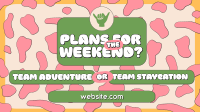 Weekend Quirky Pattern Animation