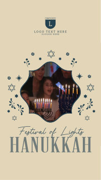 Celebrate Hanukkah Family Instagram Reel