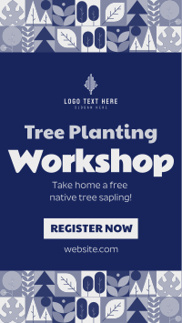 Tree Planting Workshop Instagram Reel Image Preview