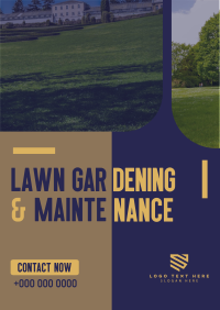 Neat Lawn Maintenance Flyer