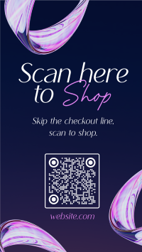 Scan to Shop Instagram Reel Design