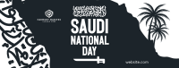 Saudi National Day Facebook Cover Image Preview