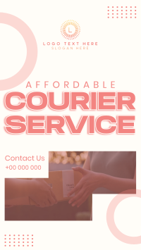 Affordable Courier Service Facebook Story