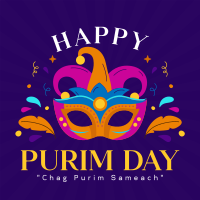 Purim Celebration Event Instagram Post