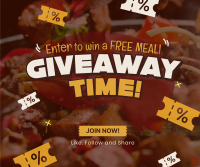 Food Voucher Giveaway Facebook Post