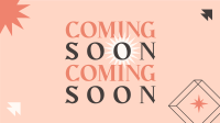 Trendy Coming Soon Facebook Event Cover