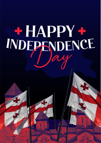 Happy Independence Day Georgia! Flyer