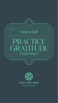 Positive Self Note TikTok Video Image Preview