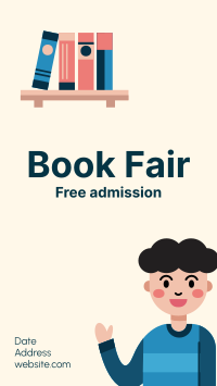 Kids Book Fair Facebook Story
