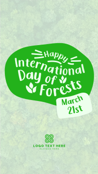 International Day of Forests  Facebook Story