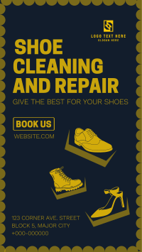 Shoe Cleaning and Repair Instagram Reel