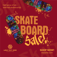 Streetstyle Skateboard Sale Instagram Post