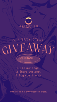 Easy Giveaway Mechanics Instagram Reel Image Preview