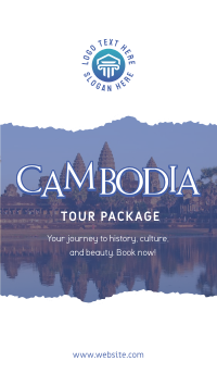 Cambodia Travel Facebook Story