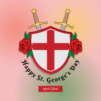 St. George Shield Instagram Post Design