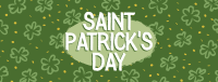 St. Patrick's Clovers Facebook Cover Design