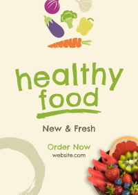 Fresh Healthy Foods Flyer