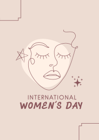 International Women's Day Illustration Poster