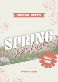 Spring Sale Poster